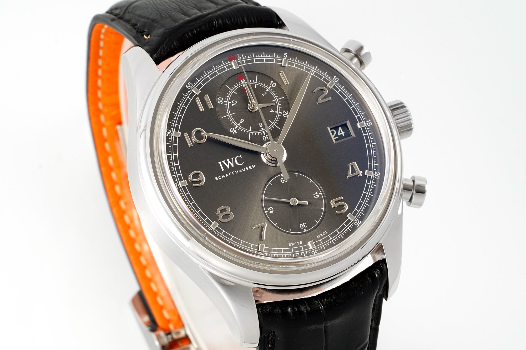 IWC Da Vinci Chronograph Watch 42mm | Modified Cal.89361 Integrated Movement Full Working Functions
