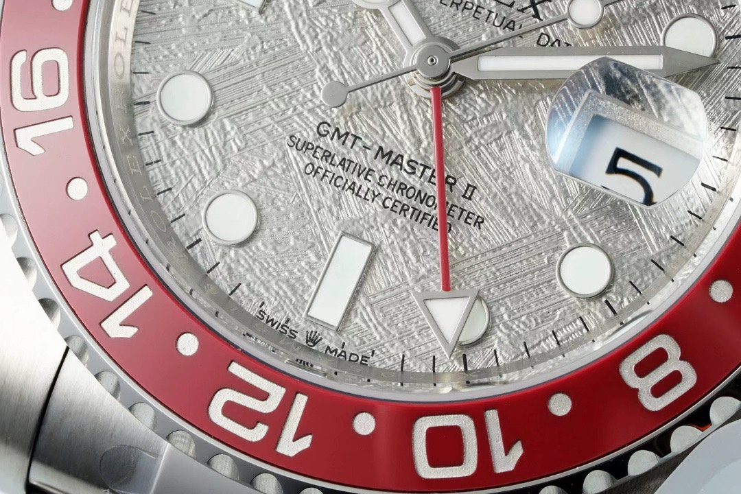 Rolex GMT Travel Watch 904L Steel Cal.3285 Movement