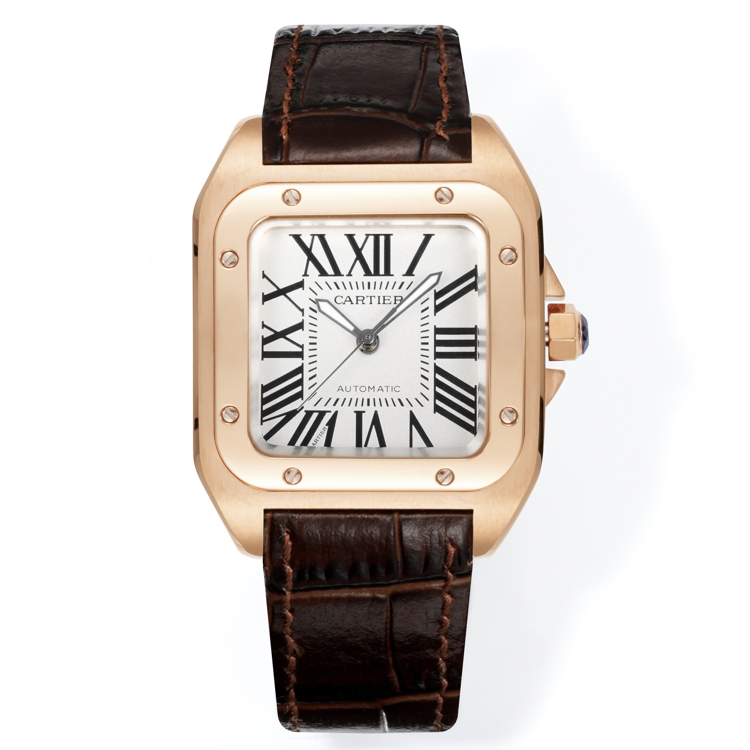 Cartier Santos 100th Anniversary Ladies Automatic Watch, 35.6mm