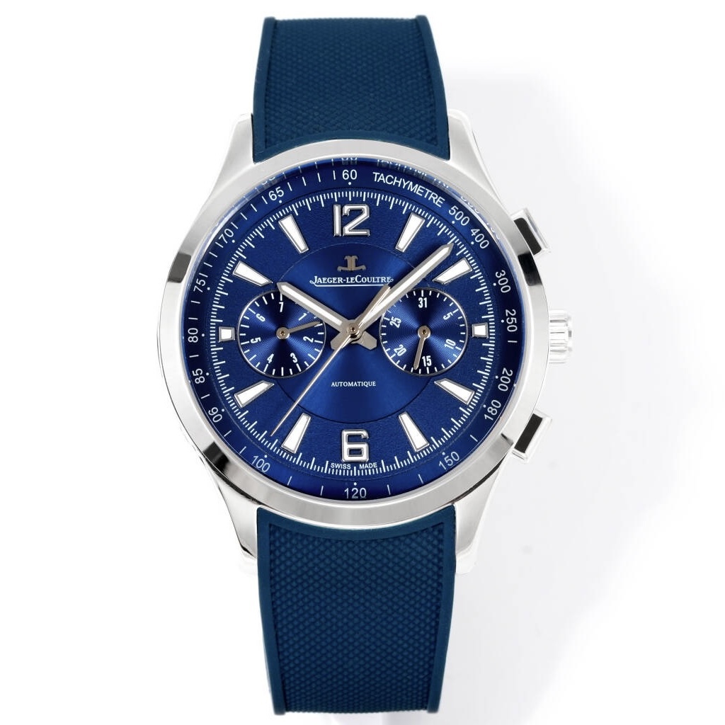 Jaeger-LeCoultre Polaris Chronograph Automatic Watch 42mm Rubber Strap