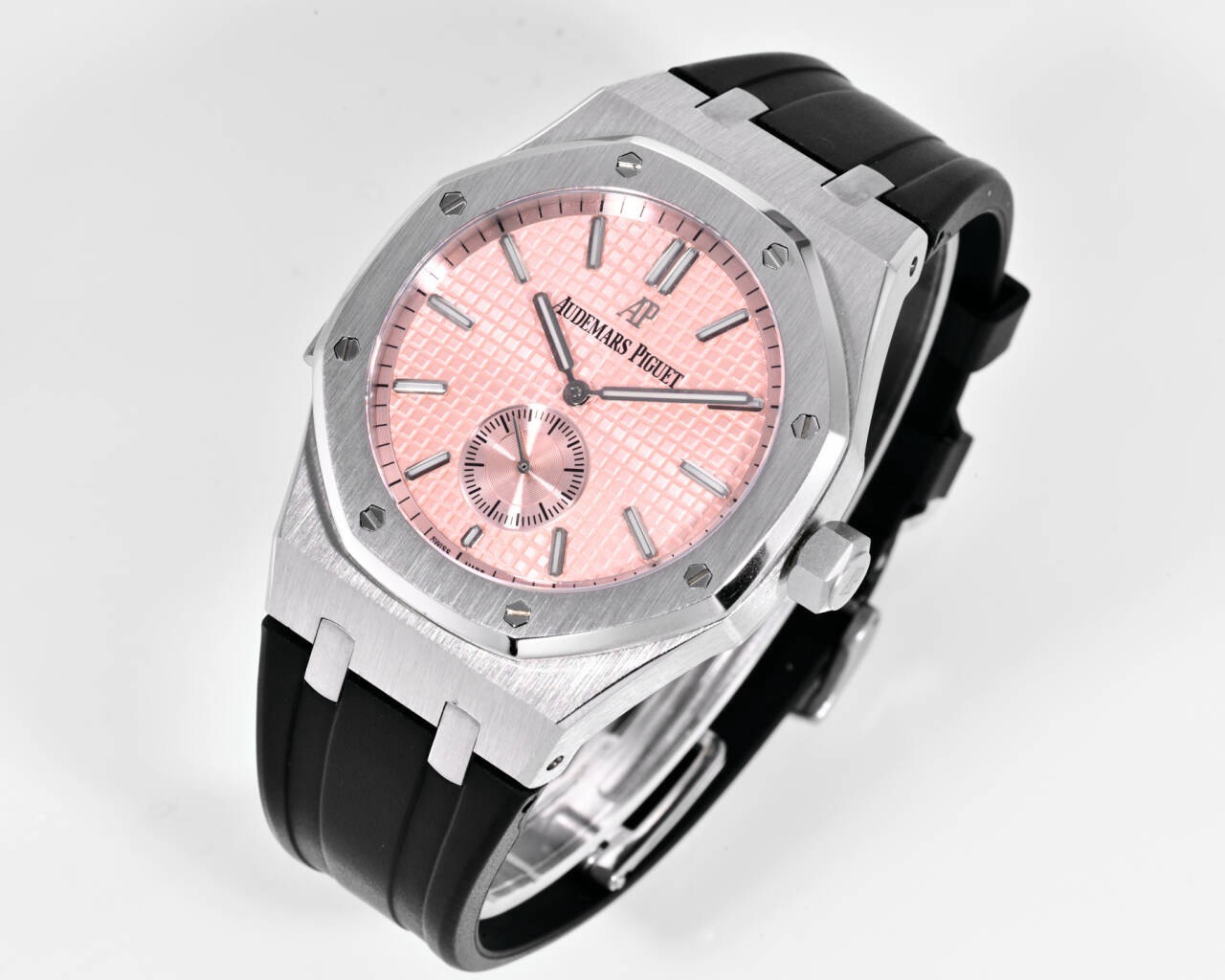 Audemars Piguet Royal Oak 42mm Men Automatic Watch, Rubber Strap, Multi Dials