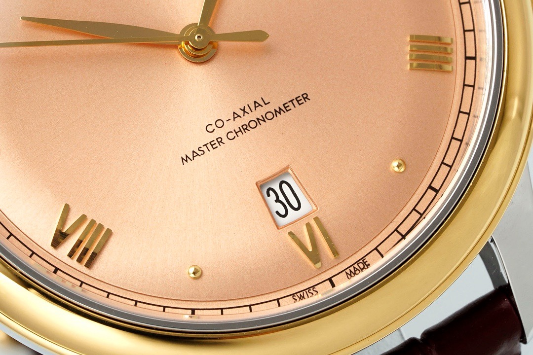 Omega De Ville Power‑Reserve Automatic Mechanical Watch, Genuine Calfskin Leather Strap