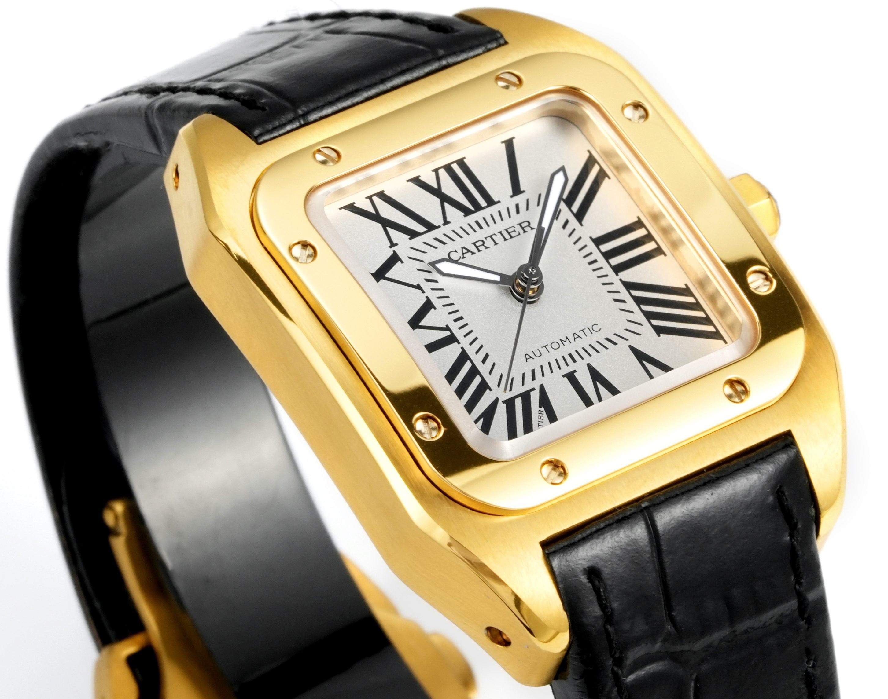 Cartier Santos 100th Anniversary Ladies Automatic Watch, 35.6mm
