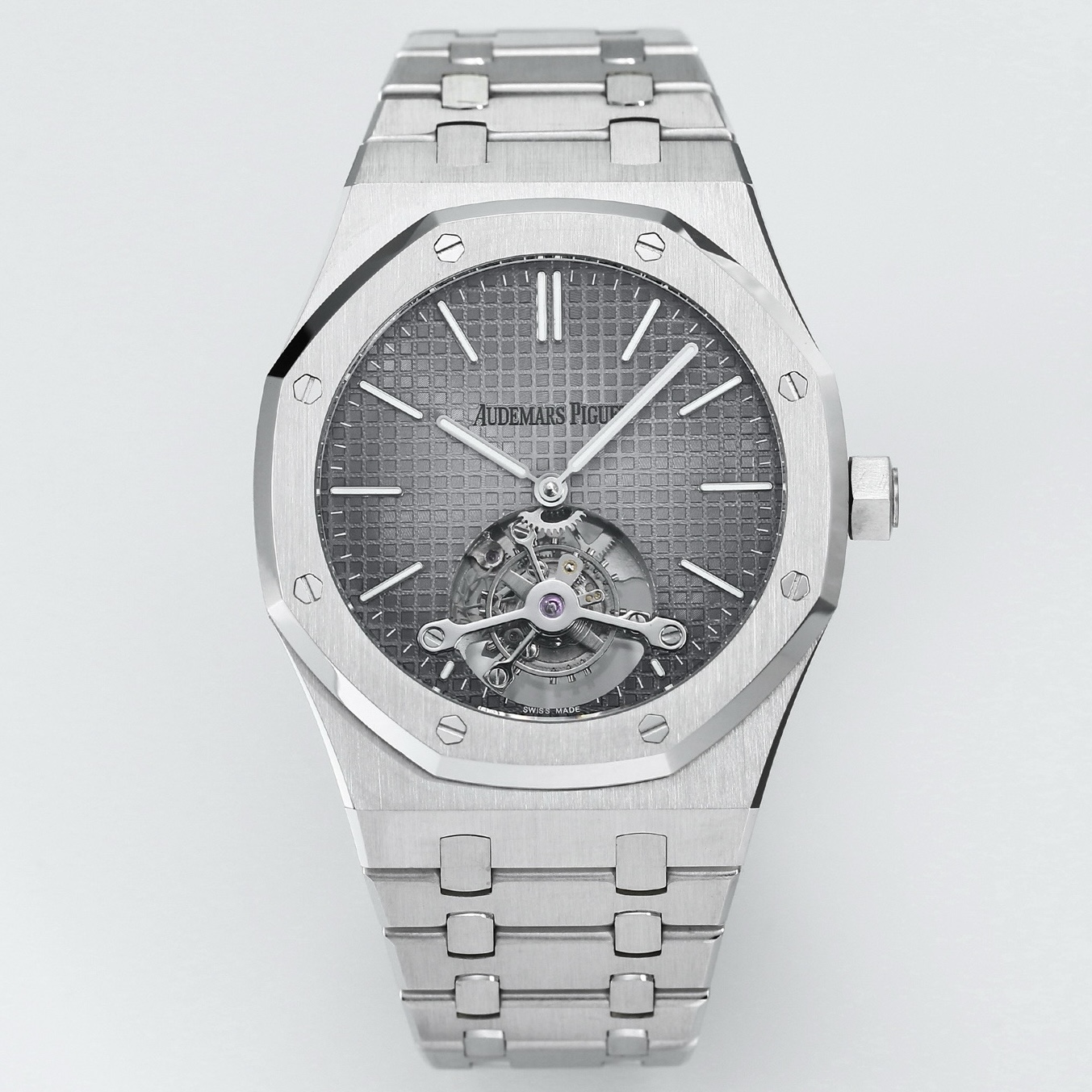 Audemars Piguet Royal Oak Tourbillon 41mm Evolutive Tapisserie Dial Automatic Watch
