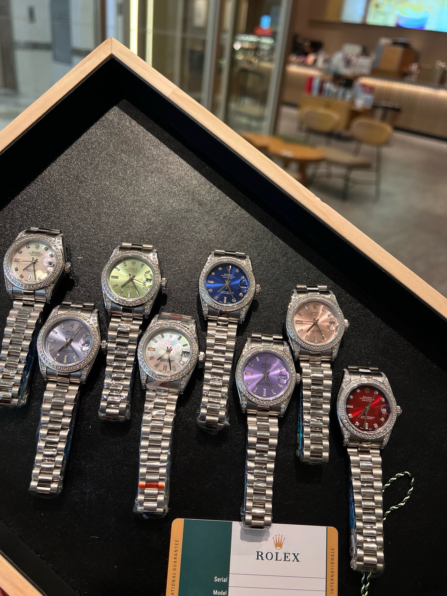 Rolex Datejust 31mm Women Watch, Hand-set Crystals Solid Steel Band Luxury Dress Watch
