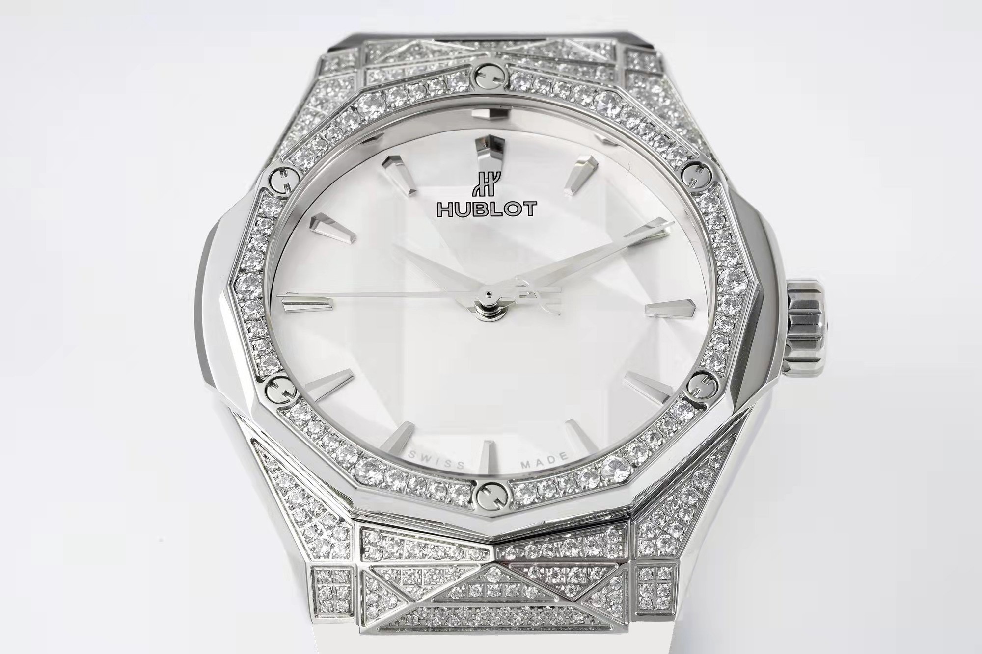 Hublot x Richard Orlinski Co-branded Watch APS Top Replica, 40mm Faceted Polygon Case