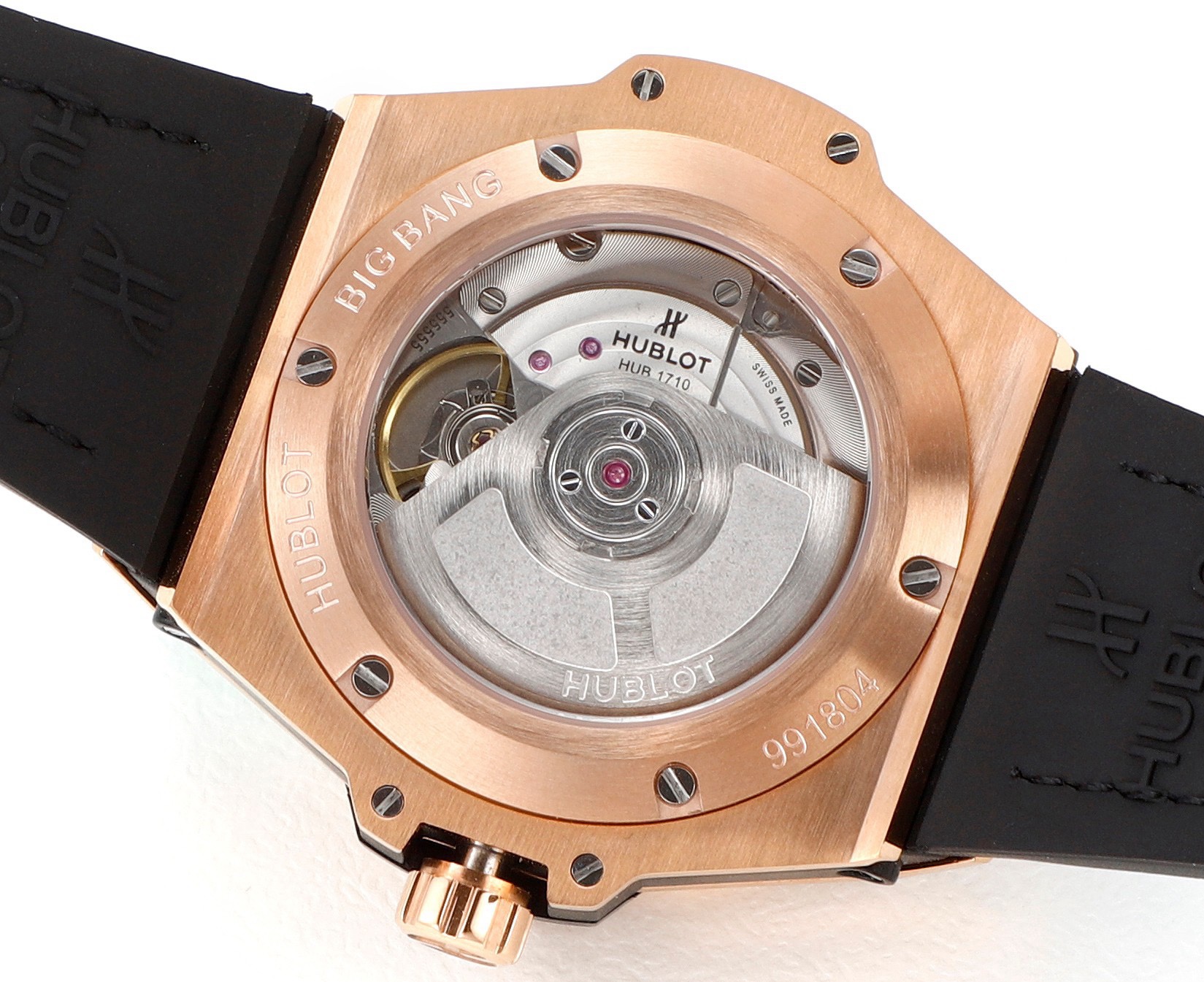 Hublot Big Bang One Click Rainbow Gemstone 39mm Automatic Ladies Watch