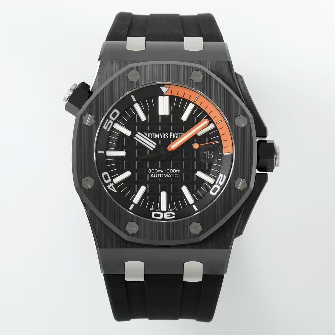 Audemars Piguet Royal Oak Offshore APS‑Factory 15707CE Black‑Ceramic Automatic Dive Watch