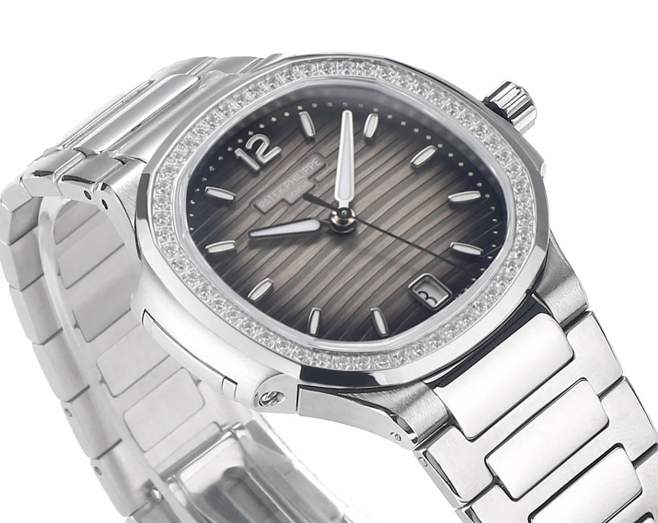 Patek Philippe Nautilus 7118 Ladies Watch | Custom Cal.324SC