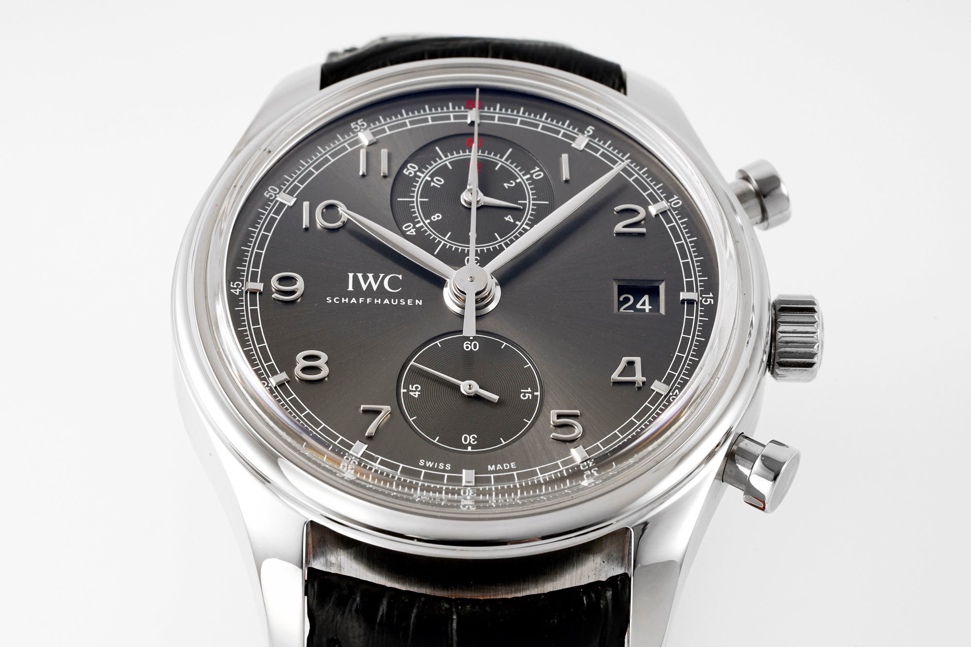 IWC Da Vinci Chronograph Watch 42mm | Modified Cal.89361 Integrated Movement Full Working Functions
