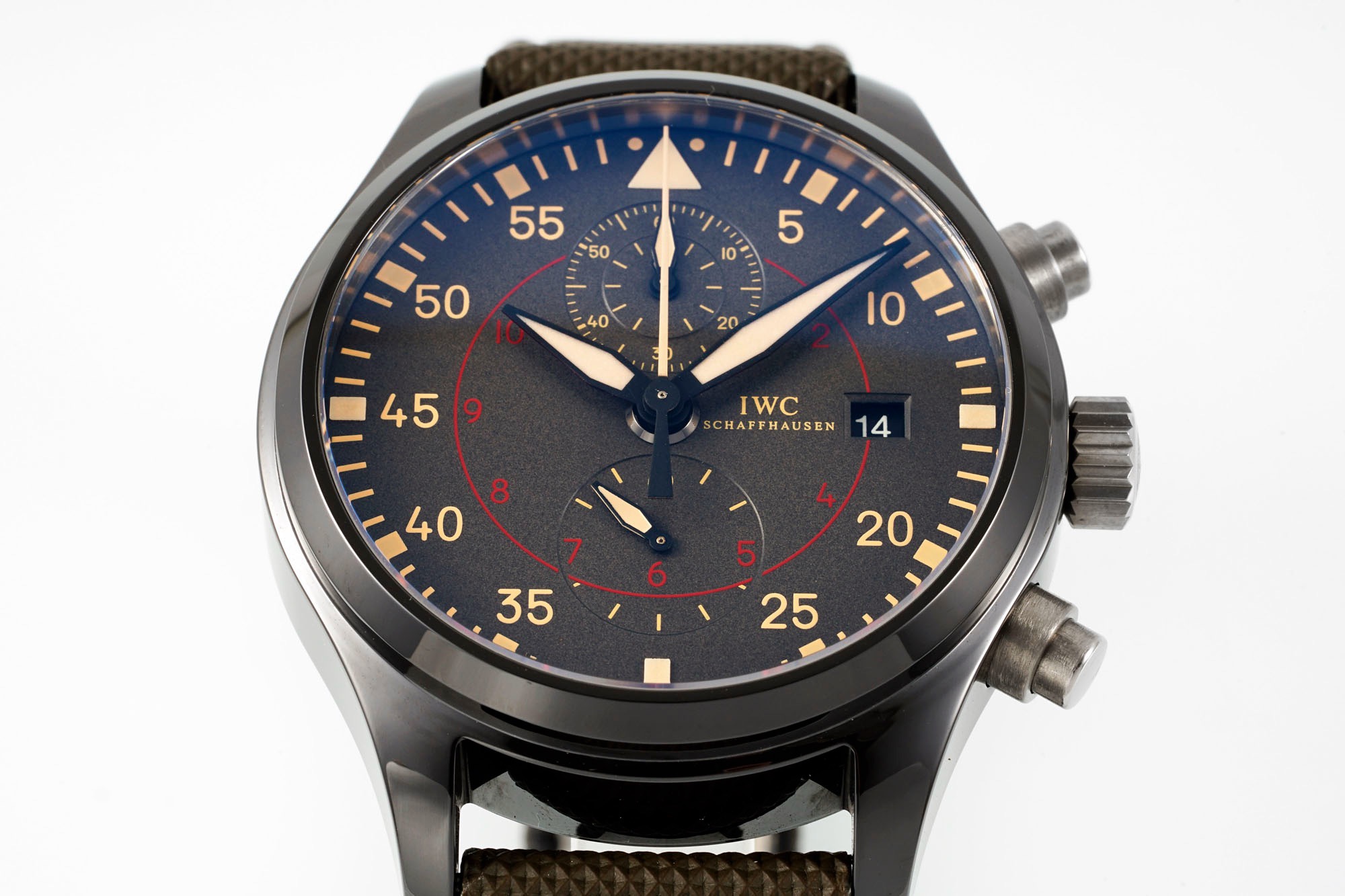 IWC Da Vinci Chronograph Watch 42mm | Modified Cal.89361 Integrated Movement Full Working Functions
