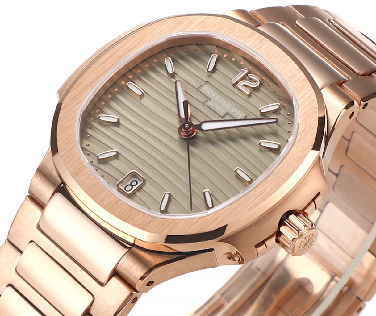 Patek Philippe Nautilus 7118 Ladies Watch | Custom Cal.324SC