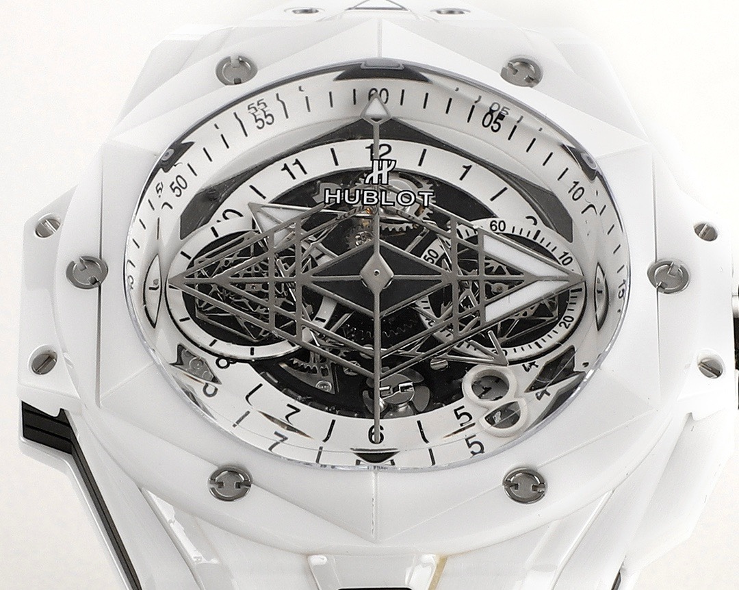 Hublot Big Bang Sang Bleu II Watch | Colored Ceramic Case, Modified HUB1240 Movement