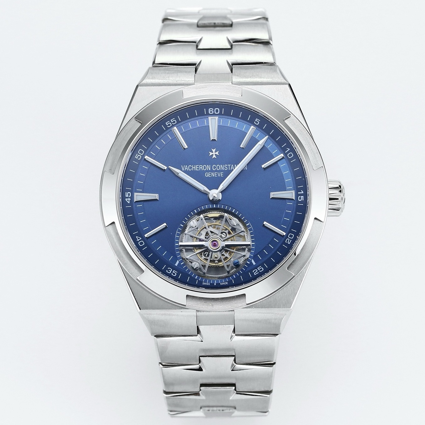 Vacheron Constantin Overseas Tourbillon 42.5mm Blue Dial Automatic Watch