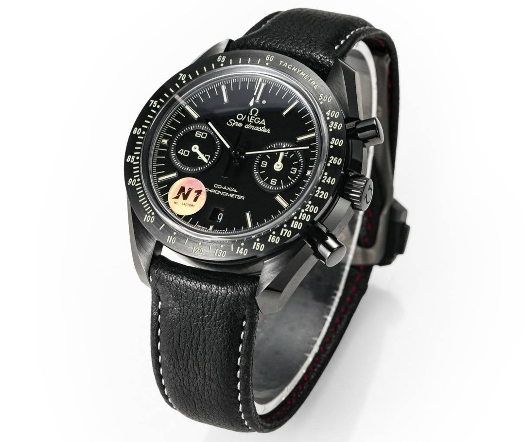 Omega Speedmaster Dark Side of the Moon Full Ceramic Chronograph | N1 Factory Cal.9300 Automatic Watch 44.25mm