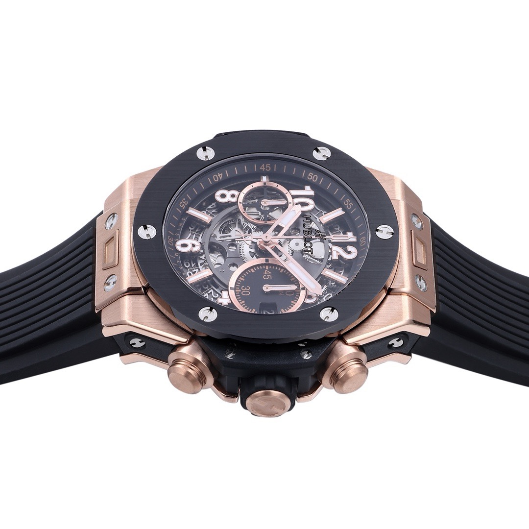 Hublot Big Bang Automatic Chronograph Watch 42mm Titanium Rubber Strap