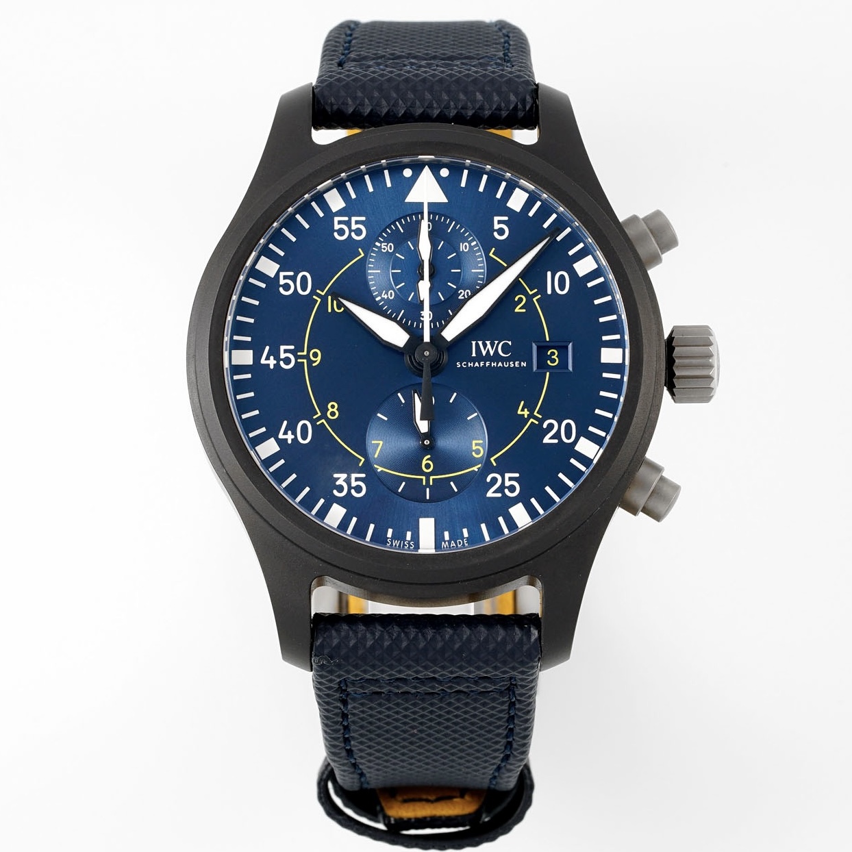 IWC Da Vinci Chronograph Watch 42mm | Modified Cal.89361 Integrated Movement Full Working Functions
