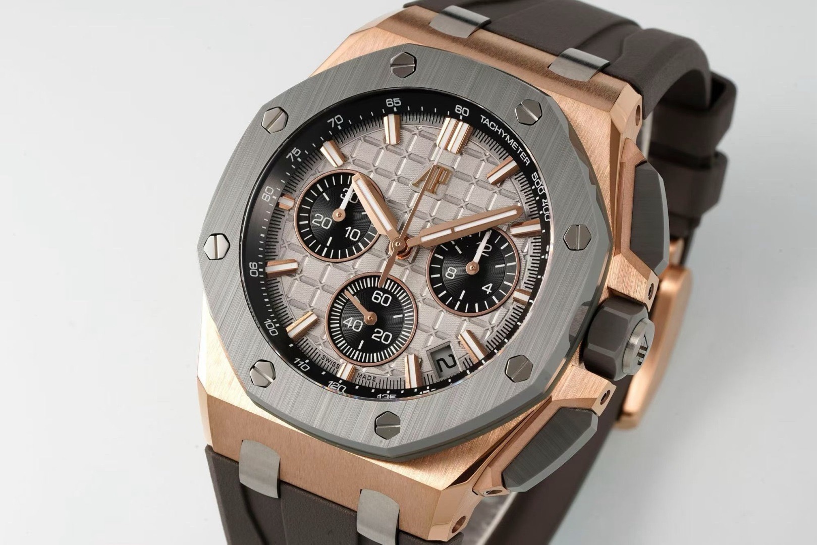 Audemars Piguet Royal Oak Offshore 26420 B28 Version 43mm Automatic Chronograph Men Watch,