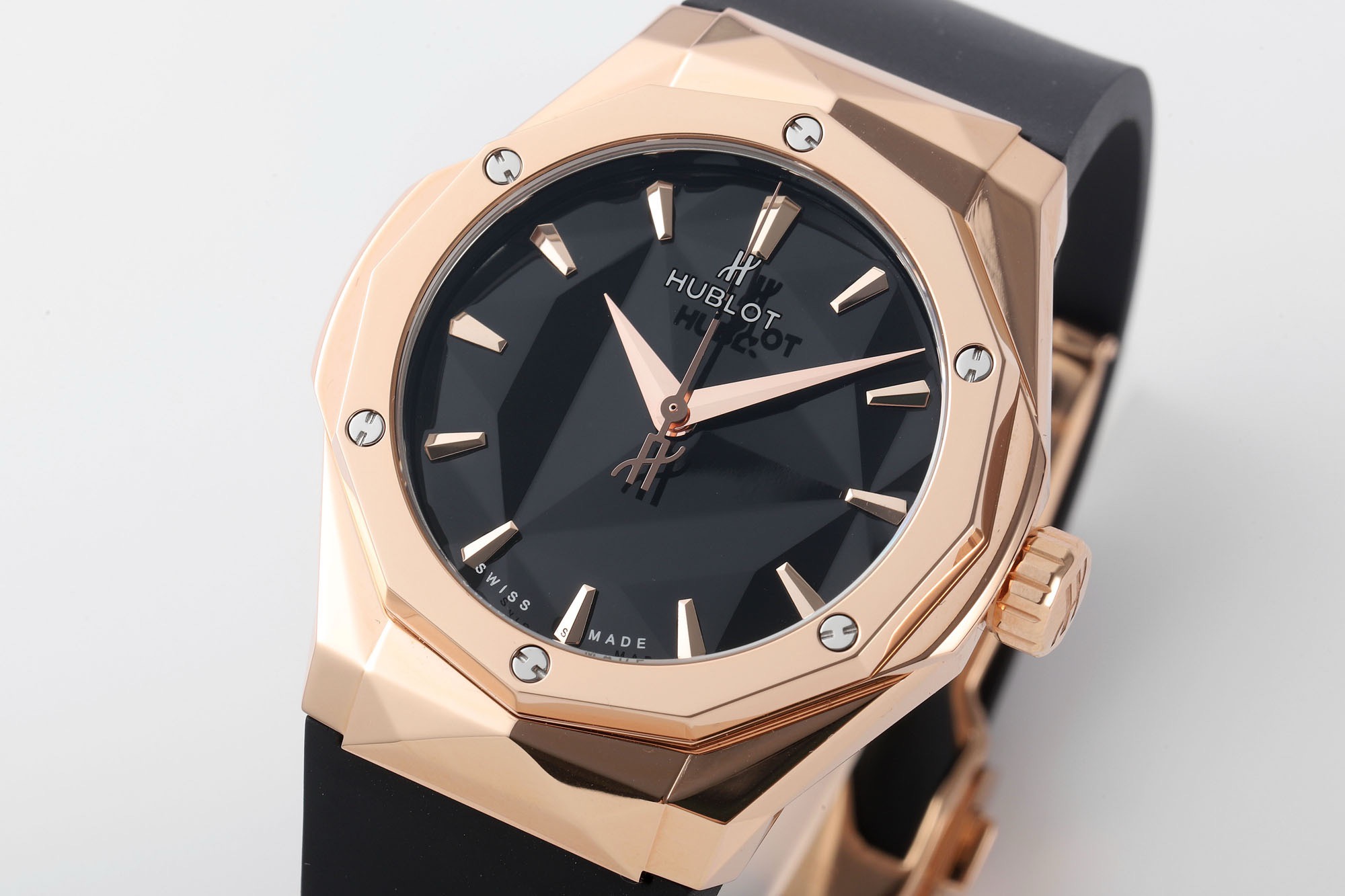 Hublot x Richard Orlinski Co-branded Watch APS Top Replica, 40mm Faceted Polygon Case