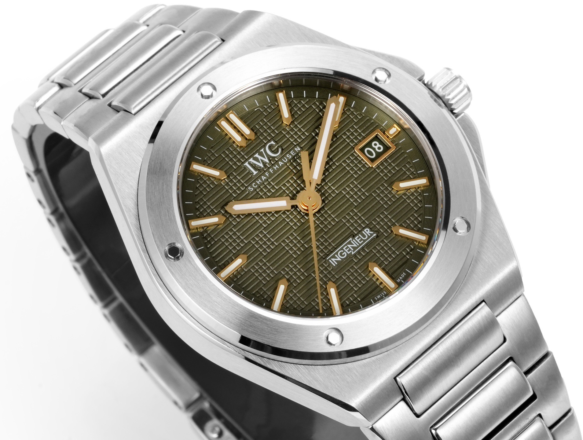 IWC Ingenieur Automatic Watch 40mm Men Steel Wristwatch Multi Dial Colors