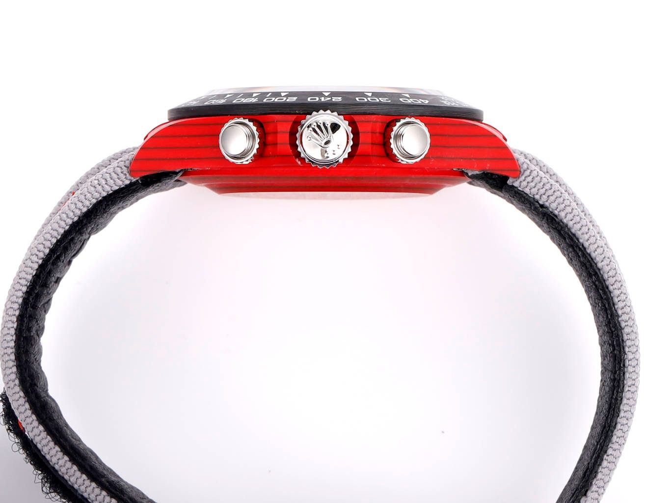 Rolex TW Factory Custom Carbon Fiber Daytona Watch 40mm 4801 Chronograph Movement Luminous Case & Buckle