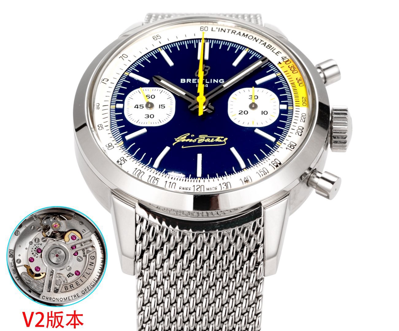 Breitling Top Time 41mm B01 Movement Racing Watch