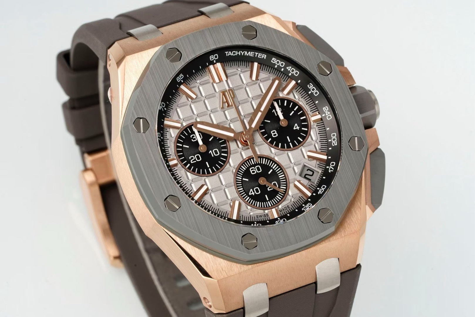 Audemars Piguet Royal Oak Offshore 26420 B28 Version 43mm Automatic Chronograph Men Watch,