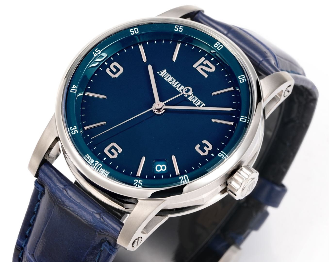 Audemars Piguet Royal Oak APK Factory CODE15210 CODE11.59 Blue Dial Automatic Watch