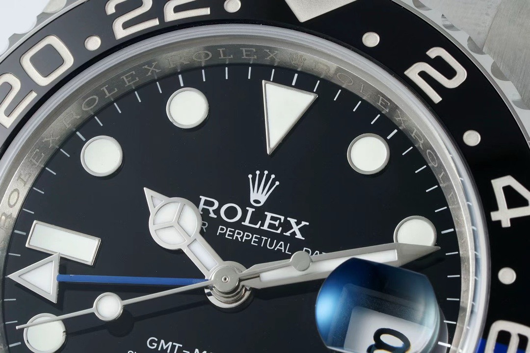 Rolex GMT Travel Watch 904L Steel Cal.3285 Movement