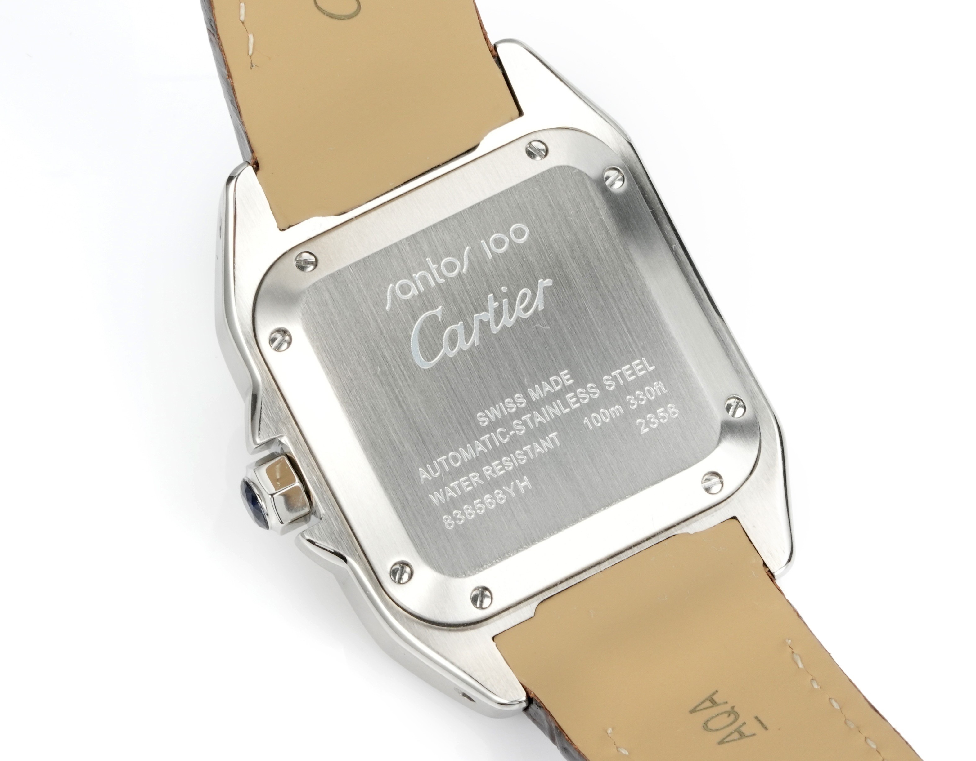 Cartier Santos 100th Anniversary Ladies Automatic Watch, 35.6mm