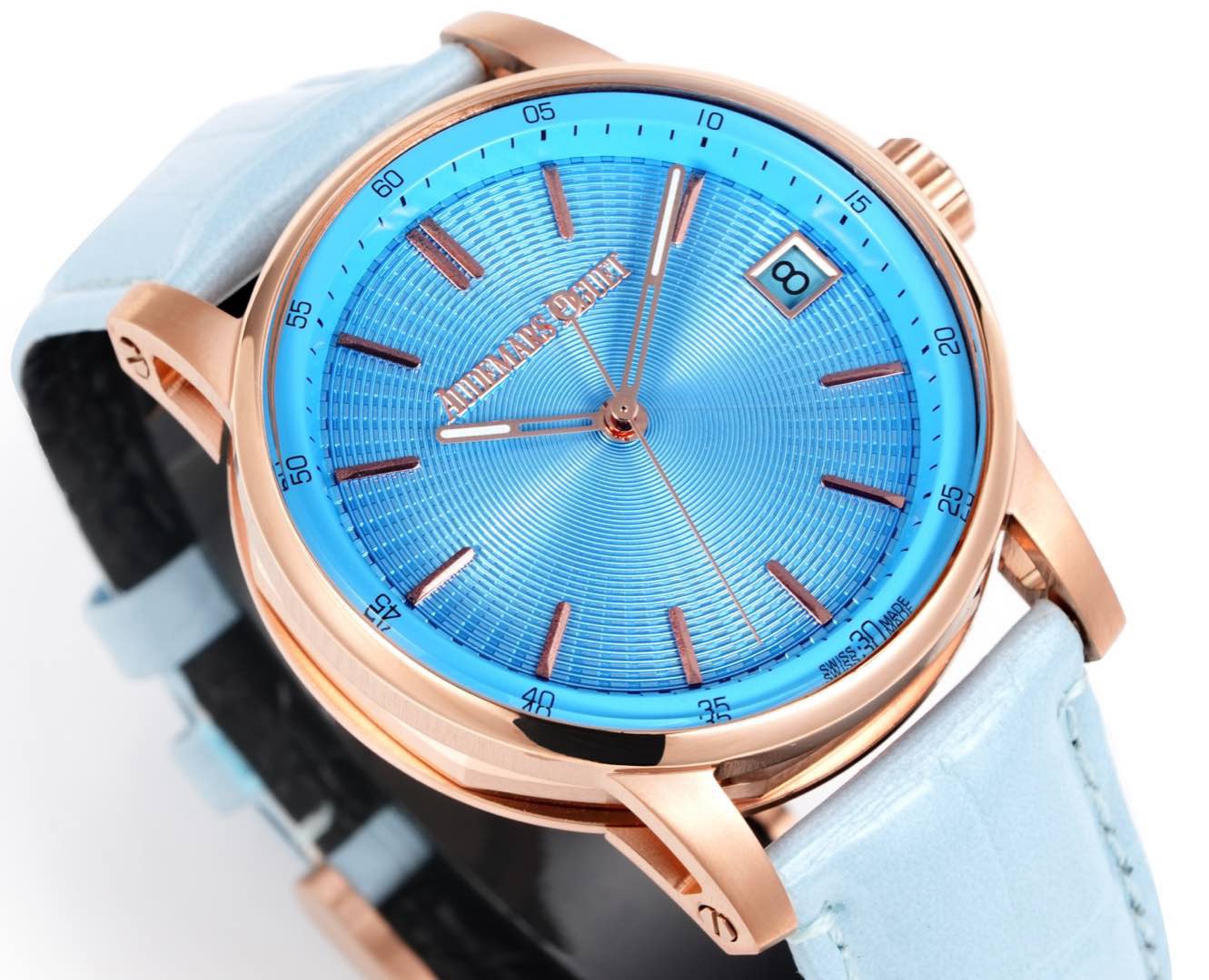 Audemars Piguet Royal Oak APK Factory CODE15210 CODE11.59 Blue Dial Automatic Watch
