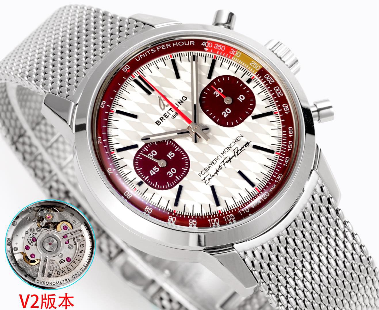 Breitling Top Time 41mm B01 Movement Racing Watch