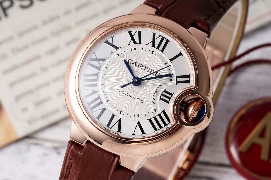 Cartier Ballon Bleu AF Upgraded 33mm Women Automatic Wristwatch