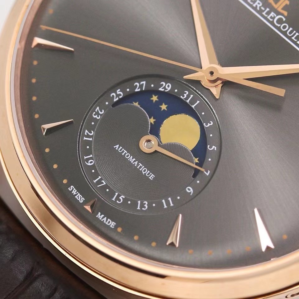 Jaeger-LeCoultre Master Ultra Thin Moon Automatic Watch, Multiple Dial & Case Color Options