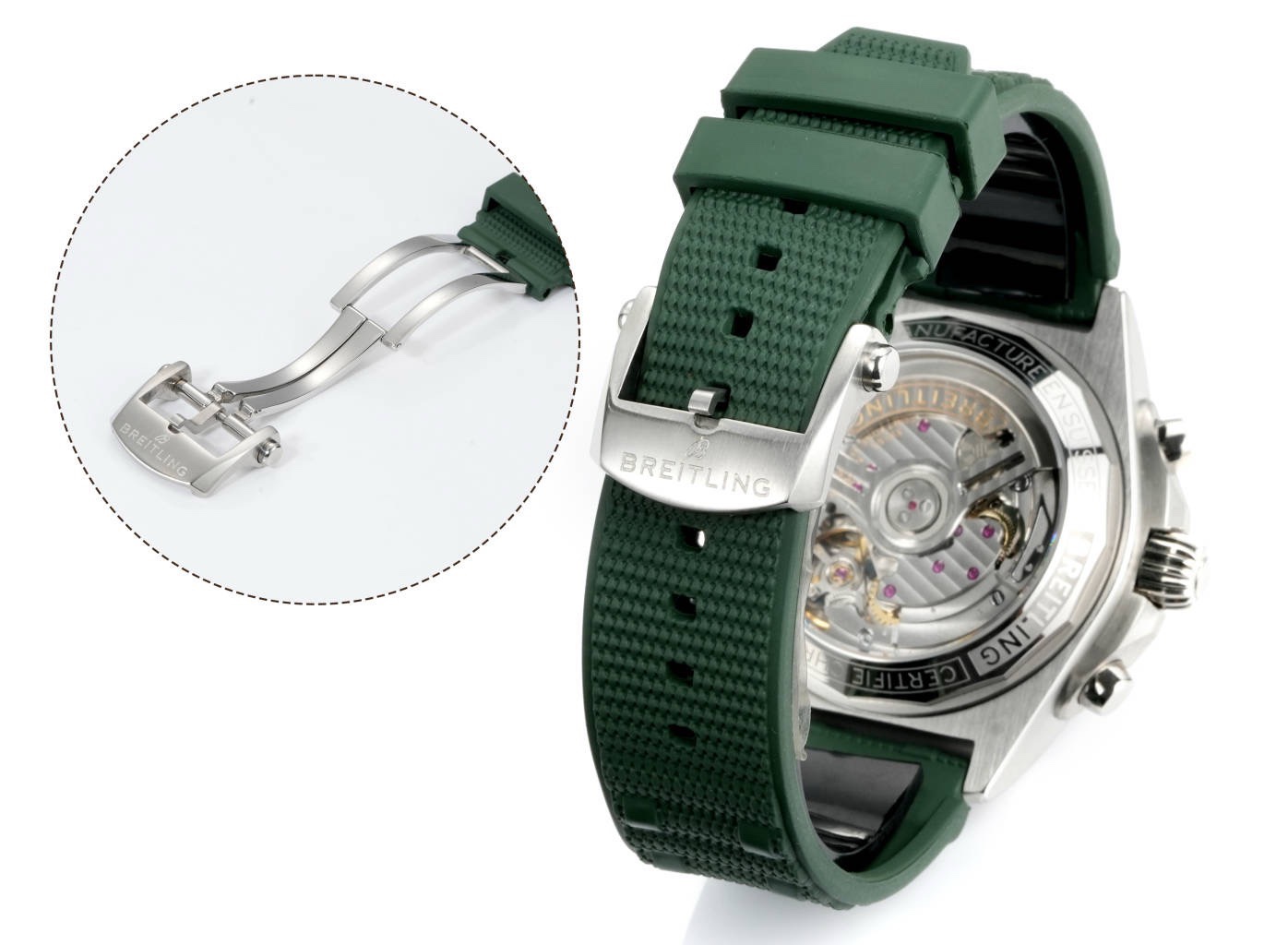 Breitling Chronomat Super Clone Watch | B01 Automatic Chronograph Movement, Diamond Bezel, 42mm