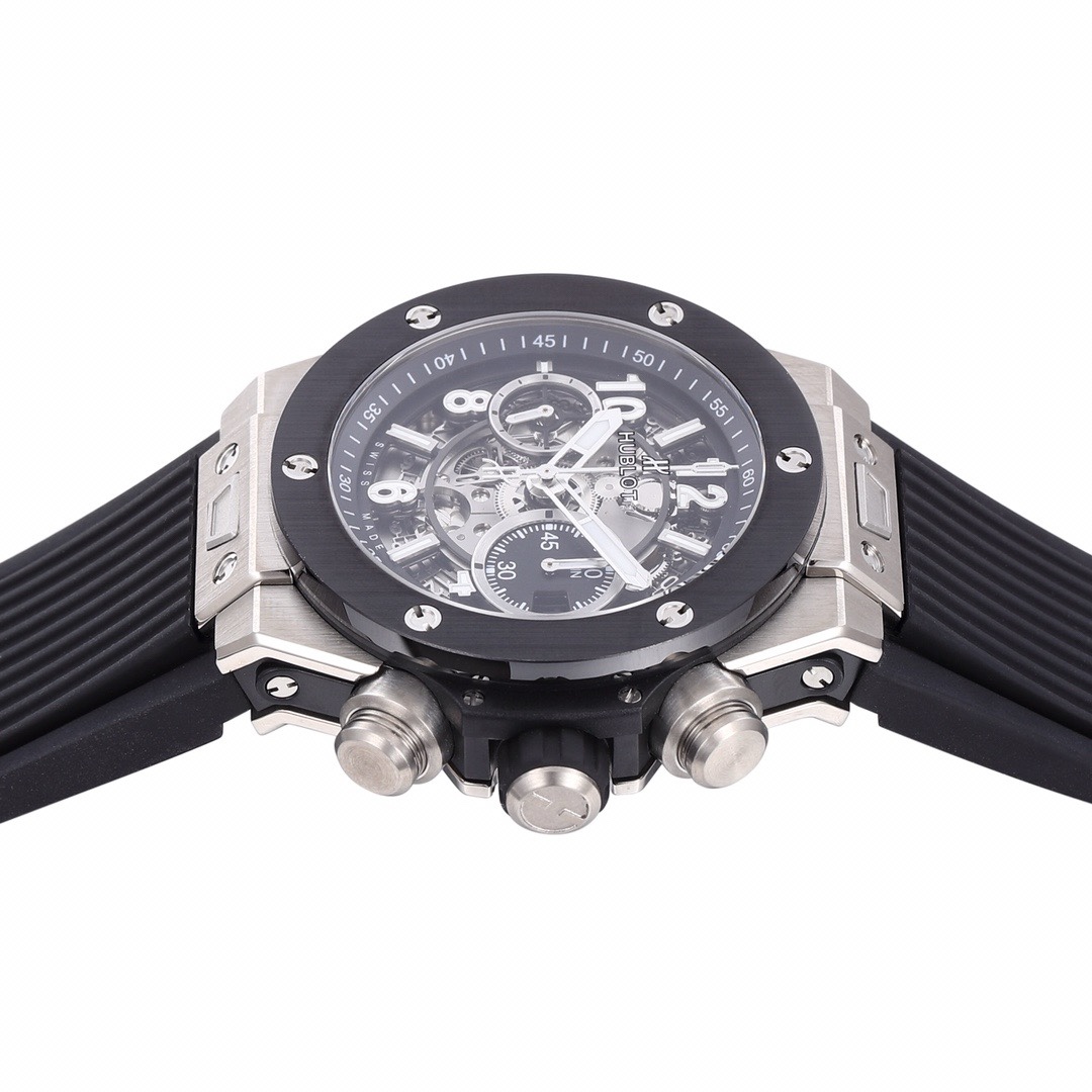 Hublot Big Bang Automatic Chronograph Watch 42mm Titanium Rubber Strap