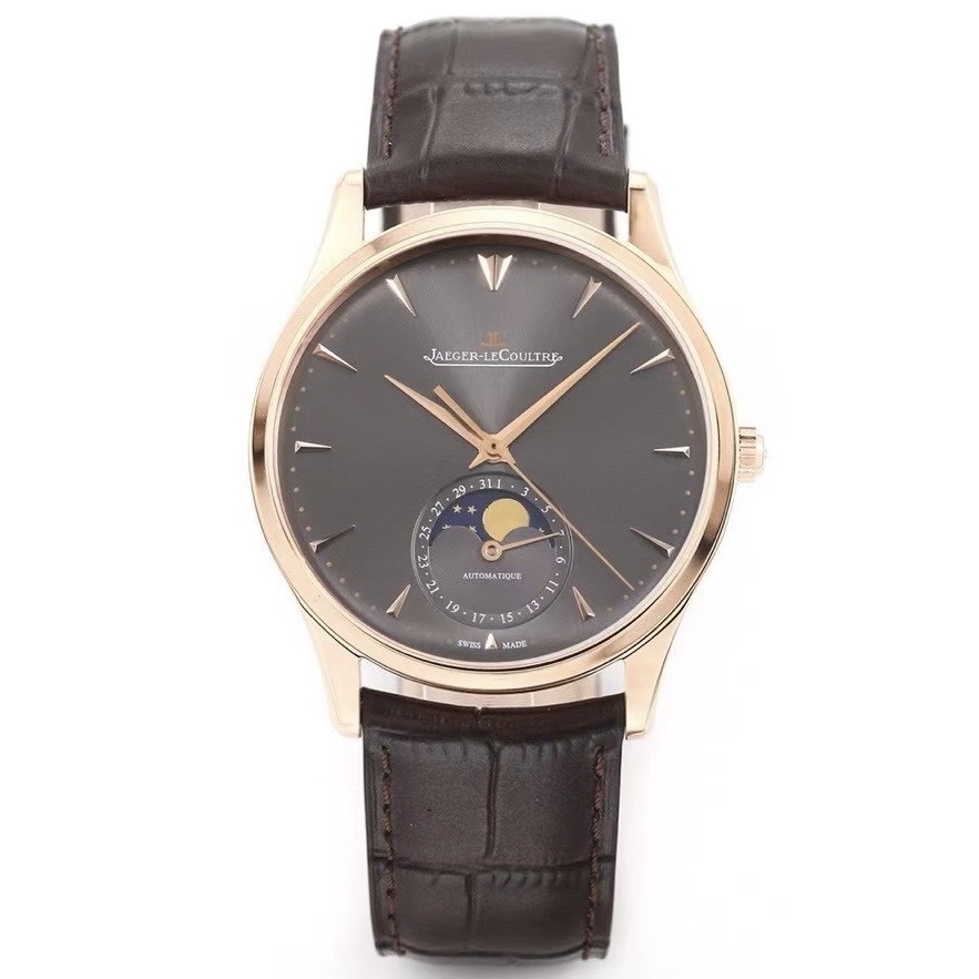 Jaeger-LeCoultre Master Ultra Thin Moon Automatic Watch, Multiple Dial & Case Color Options