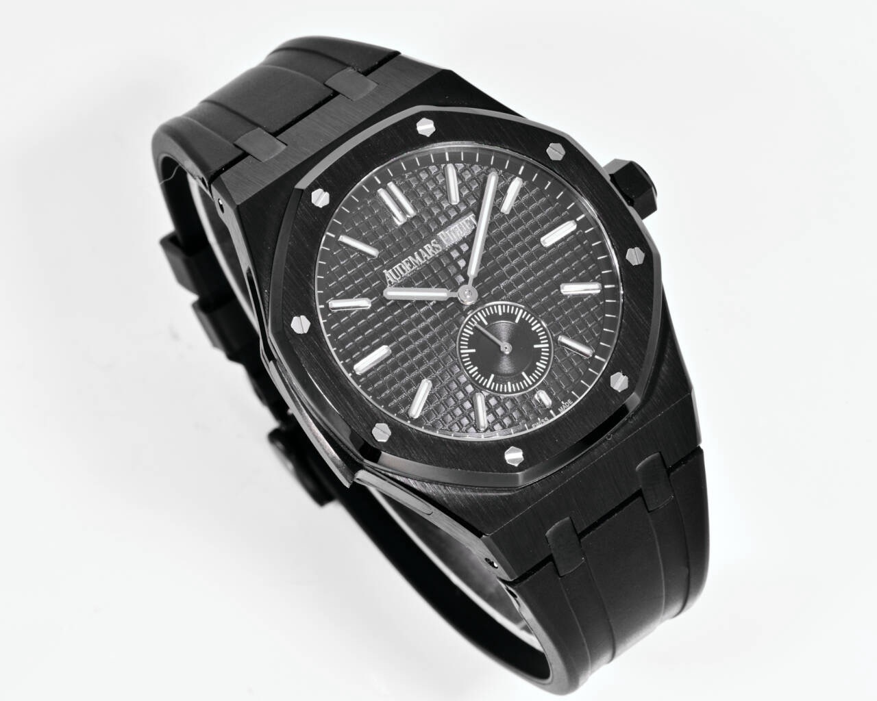 Audemars Piguet Royal Oak 42mm Men Automatic Watch, Rubber Strap, Multi Dials