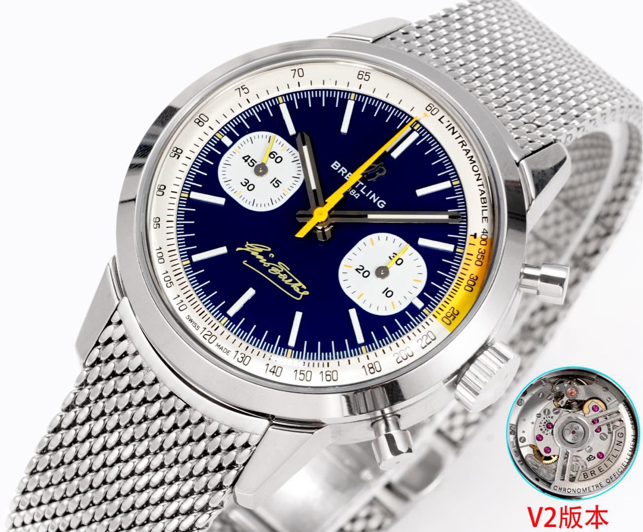 Breitling Top Time 41mm B01 Movement Racing Watch