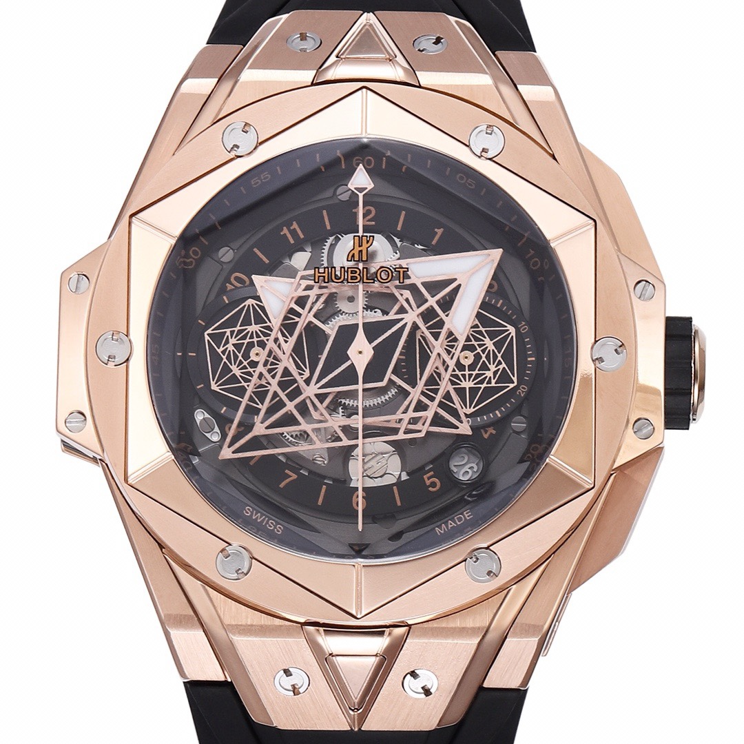 HUBLOT Big Bang Sang Bleu II Watch | BBF Super Clone Titanium Automatic Chronograph Wristwatch
