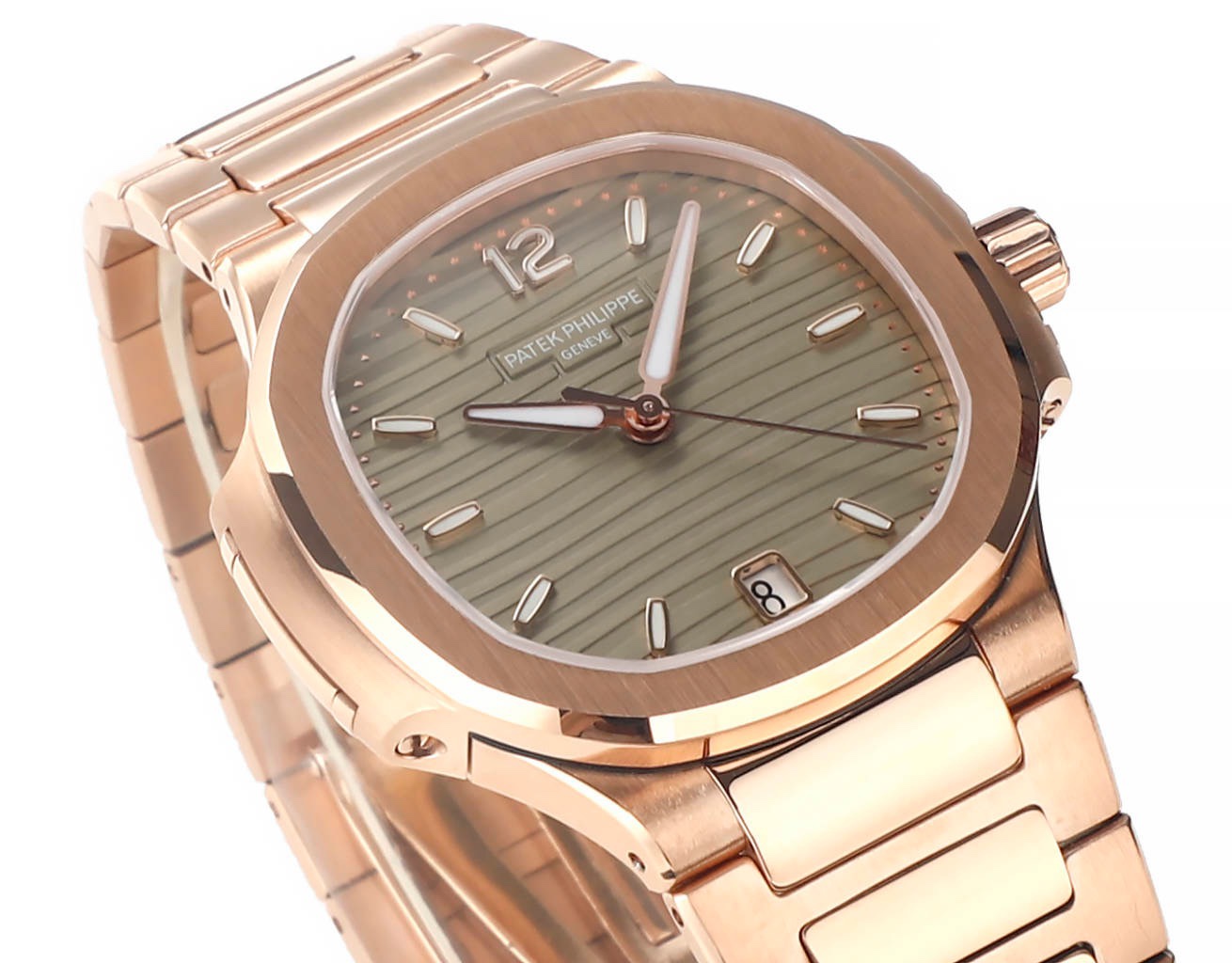 Patek Philippe Nautilus 7118 Ladies Watch | Custom Cal.324SC