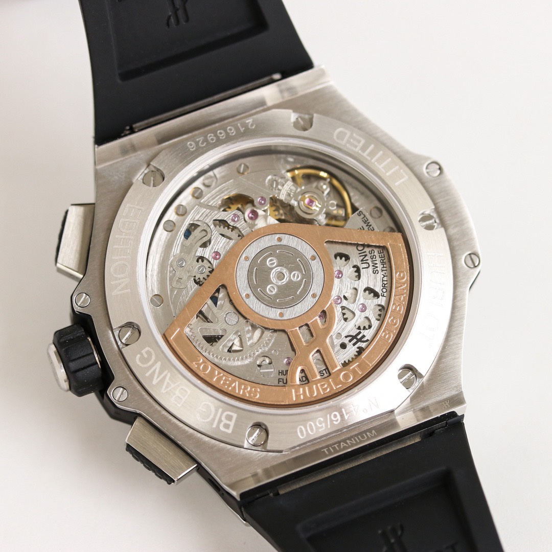 Hublot Big Bang 20th Anniversary 431.OM.1338.RX T9 Version 43mm Automatic Chronograph Men Watch