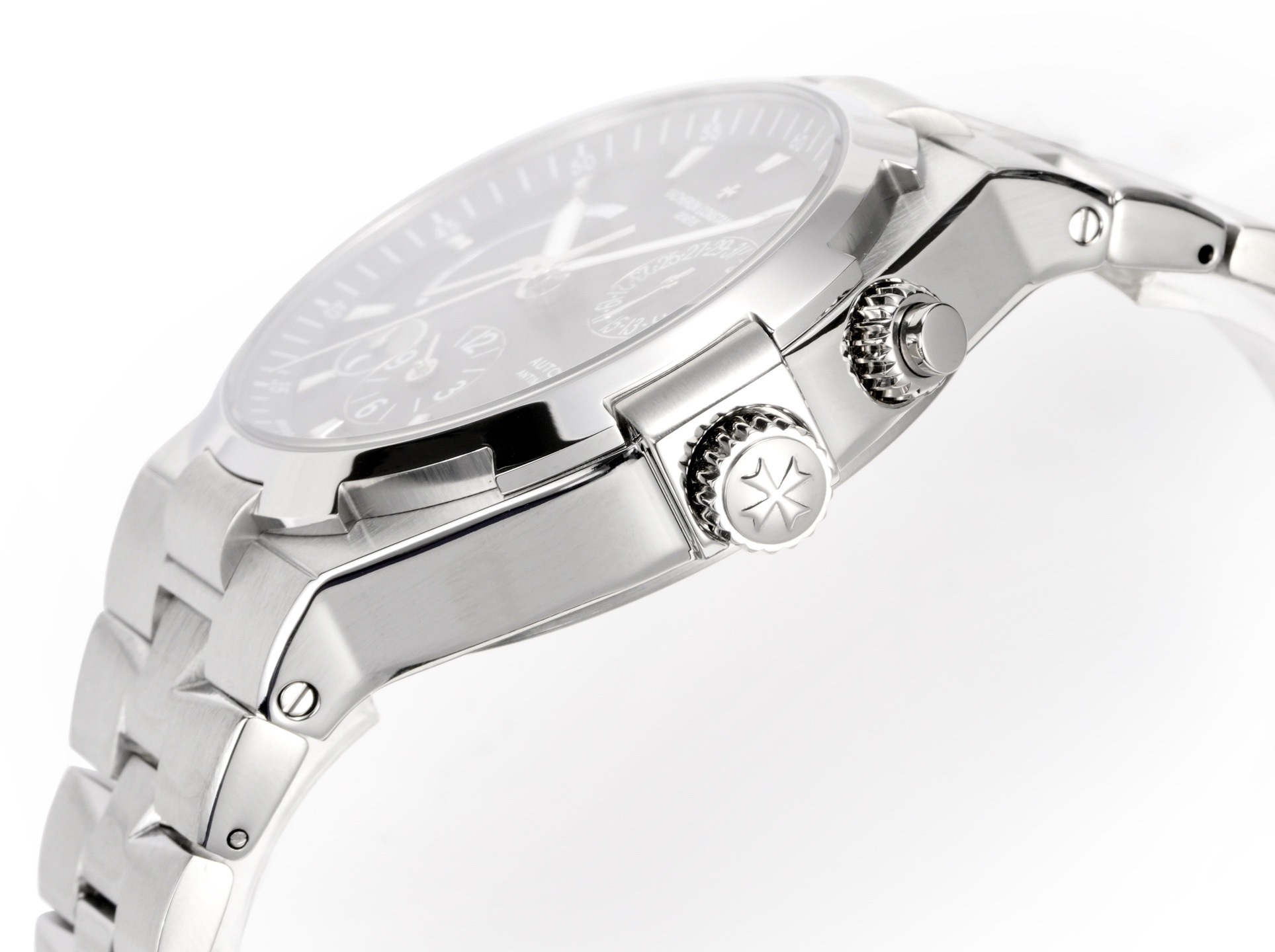 Vacheron Constantin Overseas RW4 Multifunctional Mechanical Watch, 42mm Stainless Steel Casual Business Gentleman Wristwatch