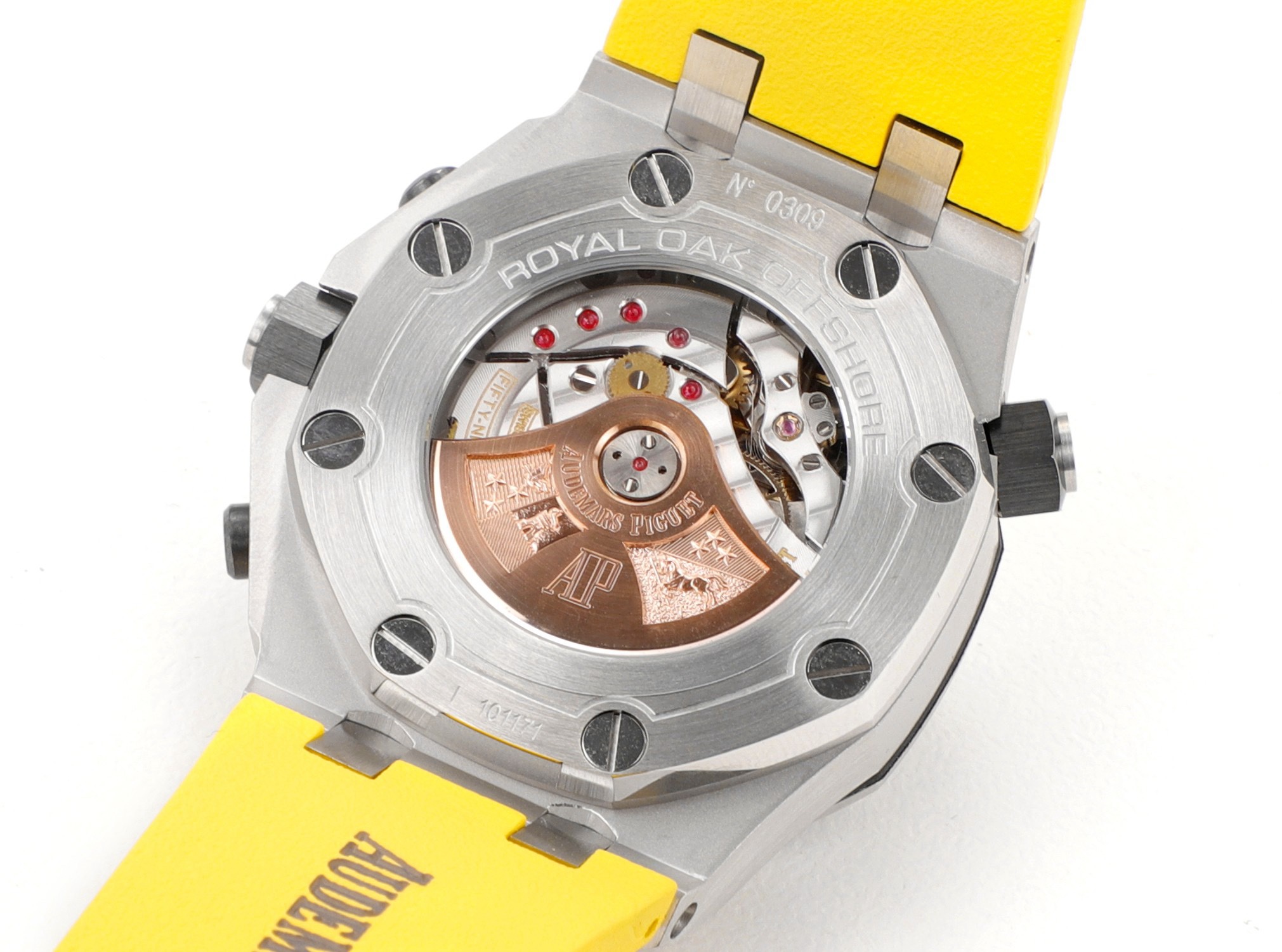 Audemars Piguet Royal Oak Offshore Chronograph 42mm | Cal.3124 Automatic Watch Rubber Strap