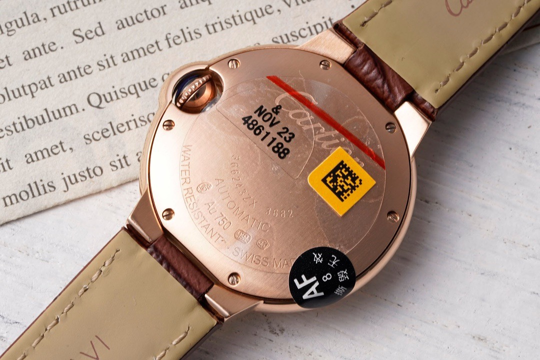 Cartier Ballon Bleu AF Upgraded 33mm Women Automatic Wristwatch