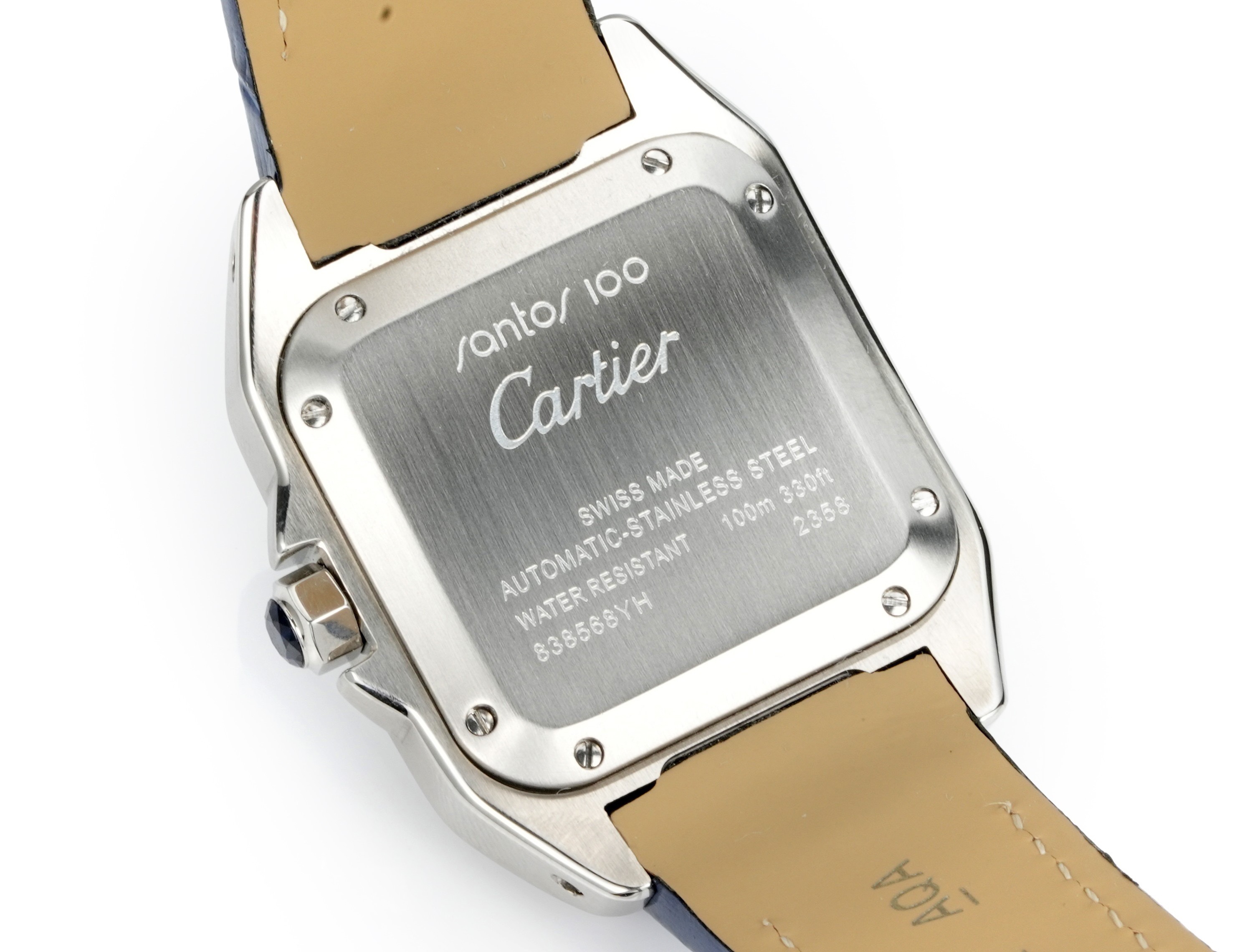 Cartier Santos 100th Anniversary Ladies Automatic Watch, 35.6mm
