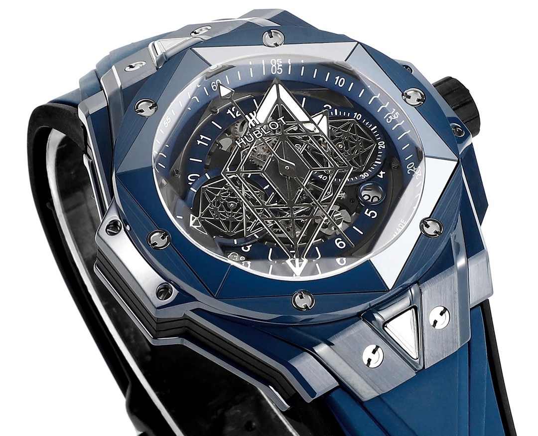 Hublot Big Bang Sang Bleu II Watch | Colored Ceramic Case, Modified HUB1240 Movement
