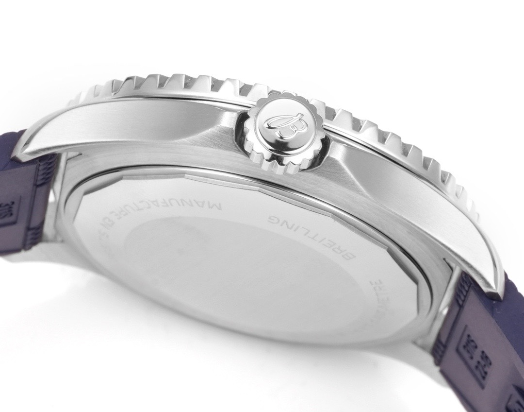 BREITLING Superocean 42mm Dive Watch, GR Factory Version Luminous Dial Ceramic Bezel Rubber Strap Multiple Colors