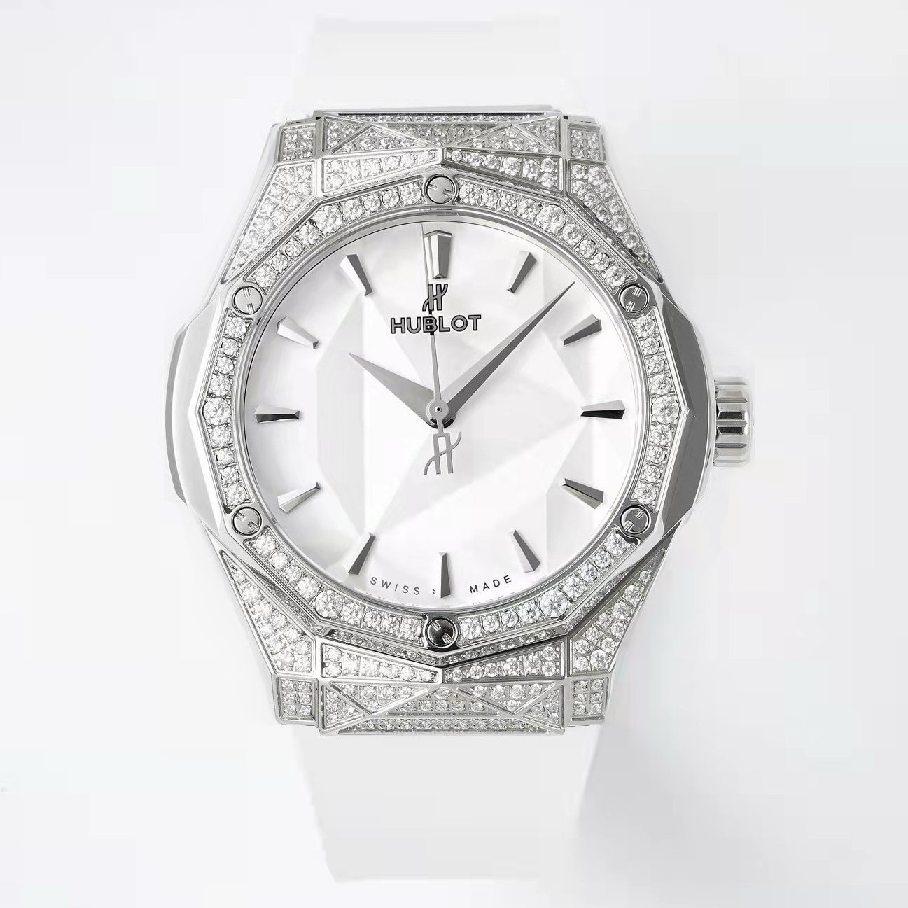 Hublot x Richard Orlinski Co-branded Watch APS Top Replica, 40mm Faceted Polygon Case