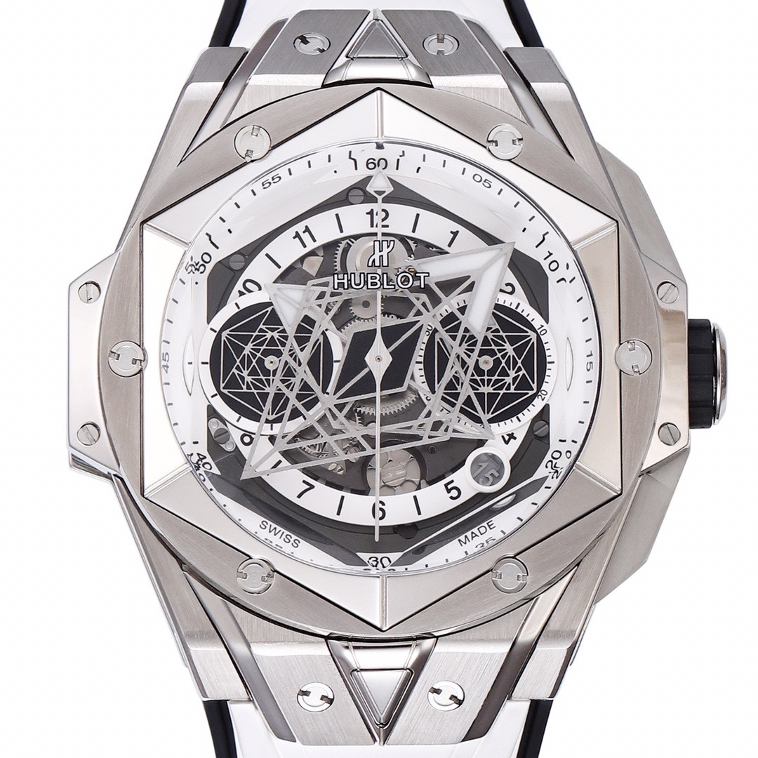 HUBLOT Big Bang Sang Bleu II Watch | BBF Super Clone Titanium Automatic Chronograph Wristwatch